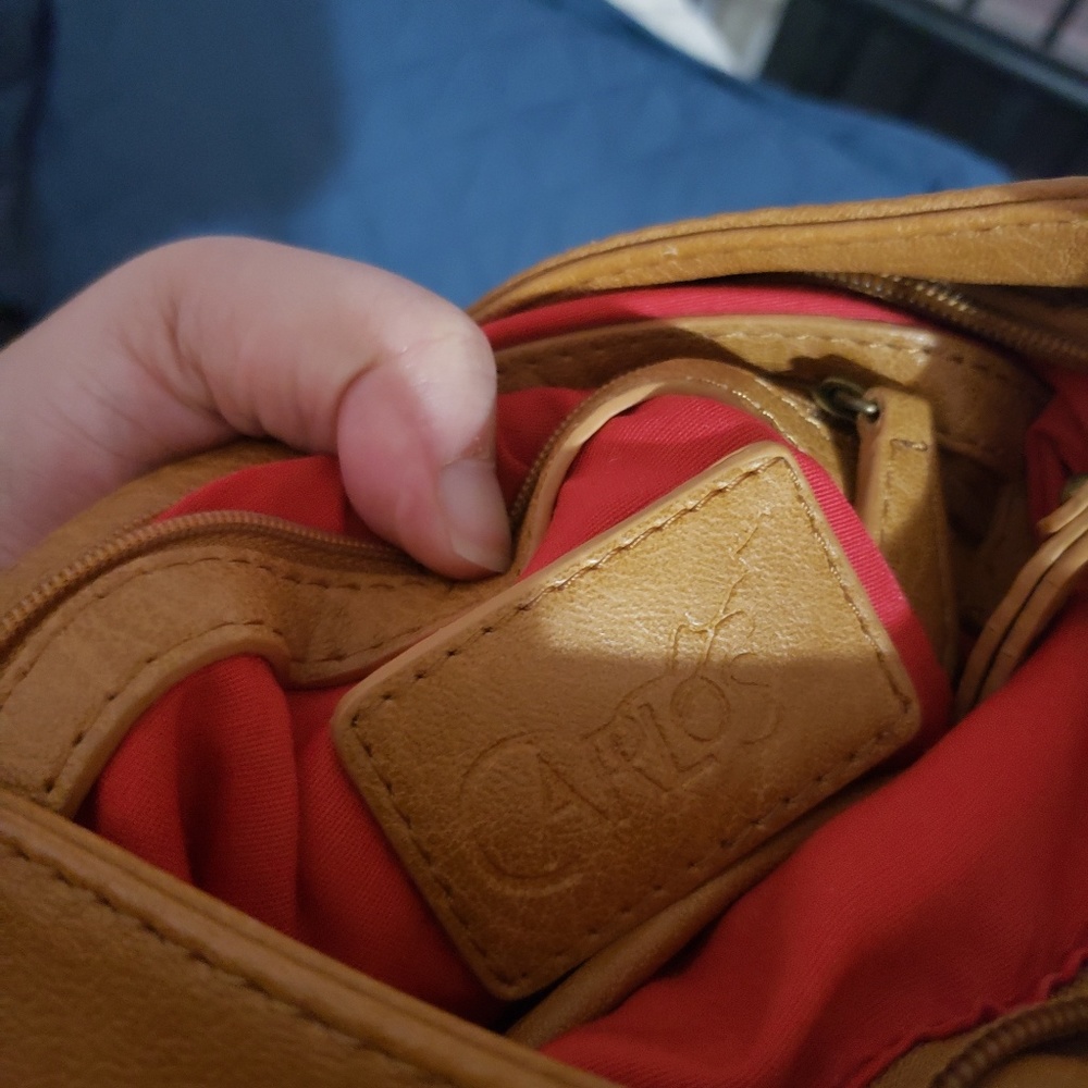 Carlos by Carlos Santana leather handbag